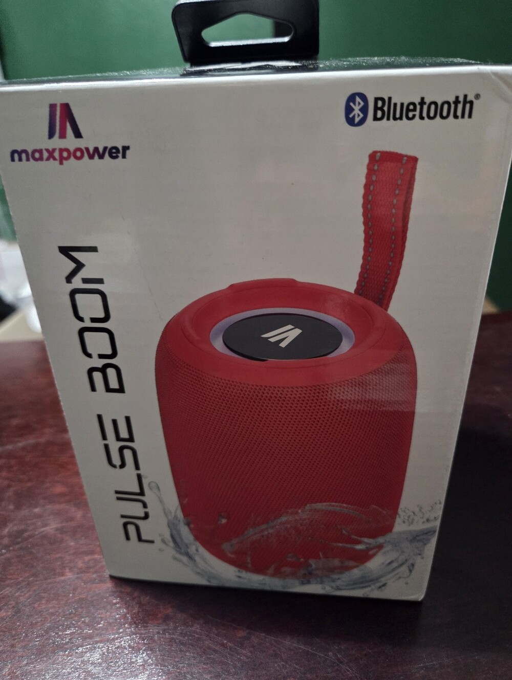 Maxpower Pulse Boom Bluetooth Speaker - Red